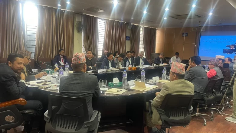 मन्त्री विराजभक्त श्रेष्ठको अध्यक्षतामा बसेको विषयगत समितिको बैठकले ग¥यो विभिन्न आठ निर्णय