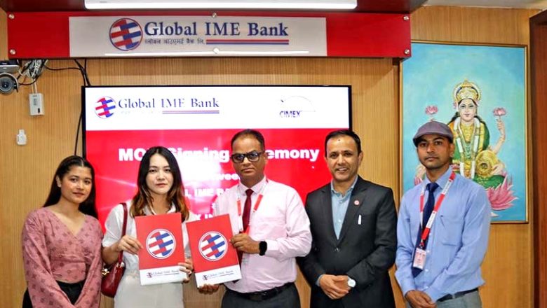 ग्लोबल आइएमई बैङ्क र सिमेक्स इंकबीच सम्झौता,बीवाईडी गाडीमा सहज कर्जा