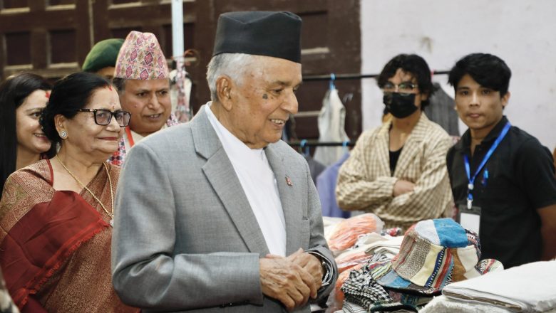 मुलुकको औद्योगिक विकासका लागि साना तथा घरेलु उद्यमशिलता बढाउनुपर्छ : राष्ट्रपति