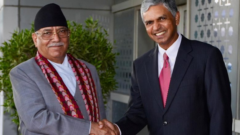 प्रधानमन्त्री प्रचण्ड नयाँदिल्लीमा