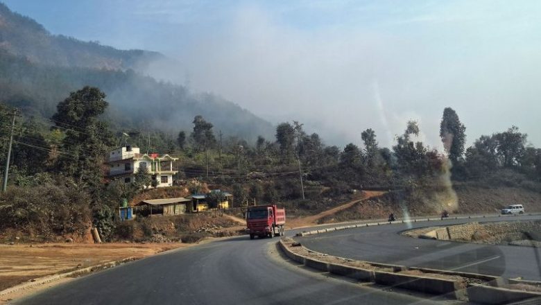 आँबुखैरेनी –मुग्लिन सडक खण्ड १० बजेदेखि १ बजेसम्म बन्द हुने