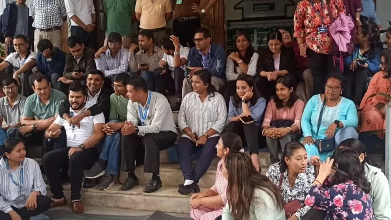 कृषि मन्त्रालयका कर्मचारी ११ दिनदेखि धर्नामा