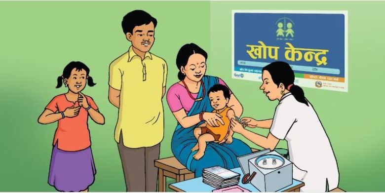 काठमाडौं उपत्यका पोलियोविरुद्धको खोप अभियान : जन्मिएदेखि पाँच वर्षसम्मका बालबालिकालाई घरमै पुगेर खुवाइँदै