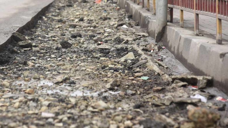 न्यूरोडको फुटपाथ निर्माण सुचारु गर्न उच्च अदालतबाट अन्तरिम आदेश