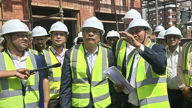 निर्माणाधीन संसद भवनको काम ९ महिनाभित्र सक्न मन्त्री सिंहको निर्देशन