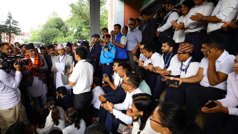 कर्मचारी आन्दोलनका कारण नवनियुक्त कृषि मन्त्रीले गरेनन् पदभार ग्रहण