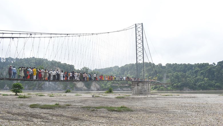 वाल्मीकि आश्रम जान ‘लवकुश’ झोलुंगे पुल सञ्चालनमा