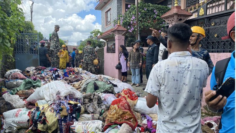 कपास उद्योगमा आगलागी