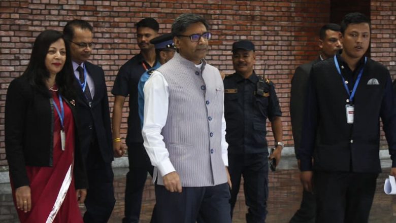 भारतीय विदेश सचिव मिस्री काठमाडौँमा