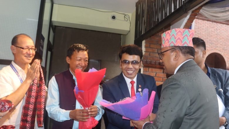 सांस्कृतिक संस्थानले ग¥यो संस्कृति मन्त्री पाण्डेको स्वागतसँगै संस्थानबारे ब्रिफिङ