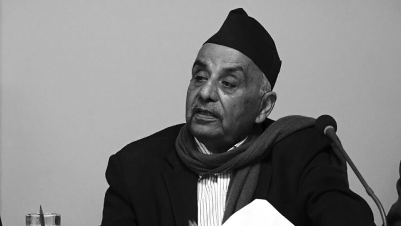 पूर्व सभामुख ढुंगानाको पार्थिव शरीर श्रद्धाञ्जलीका लागि सानोगौचरणमा राखिँदै