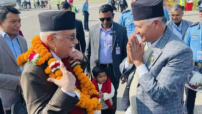प्रधानमन्त्री ओली लुम्बिनीमा