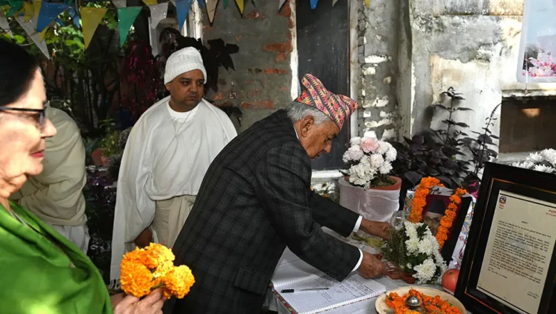 राष्ट्रपतिद्वारा ढुंगानाका परिवारप्रति समवेदना