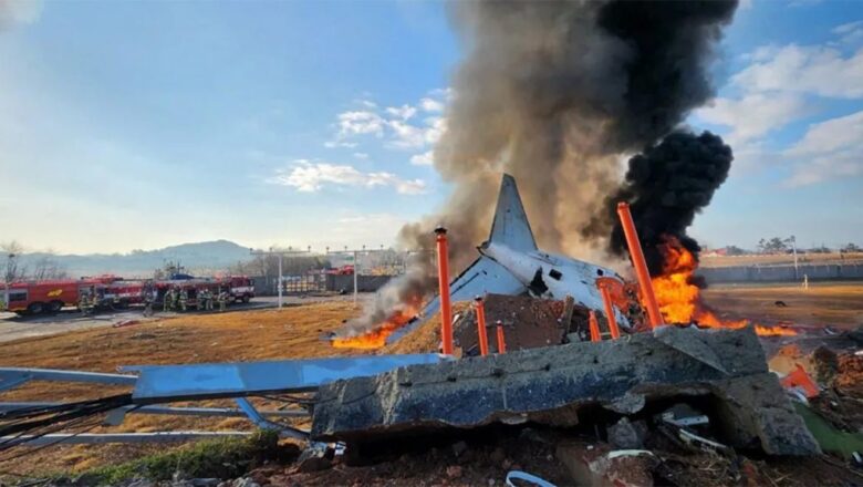 दक्षिण कोरियामा विमान दुर्घटनामा मृत्यु हुनेको संख्या ६४ पुग्यो