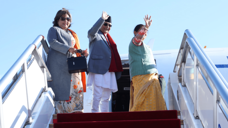 प्रधानमन्त्री ओली स्वदेश प्रस्थान