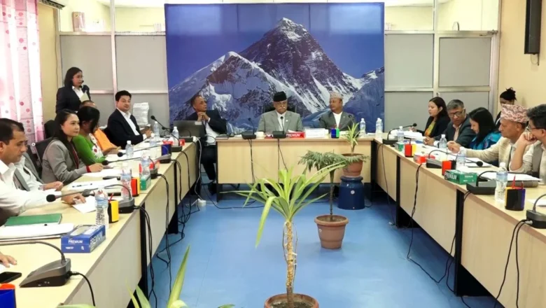 आज दुई वटा संसदीय समितिको बैठक बस्दै