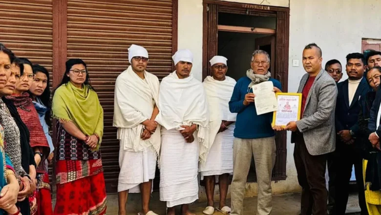 घरदैलोमै पुगेर मृत्यु दर्ता प्रमाणपत्र प्रदान