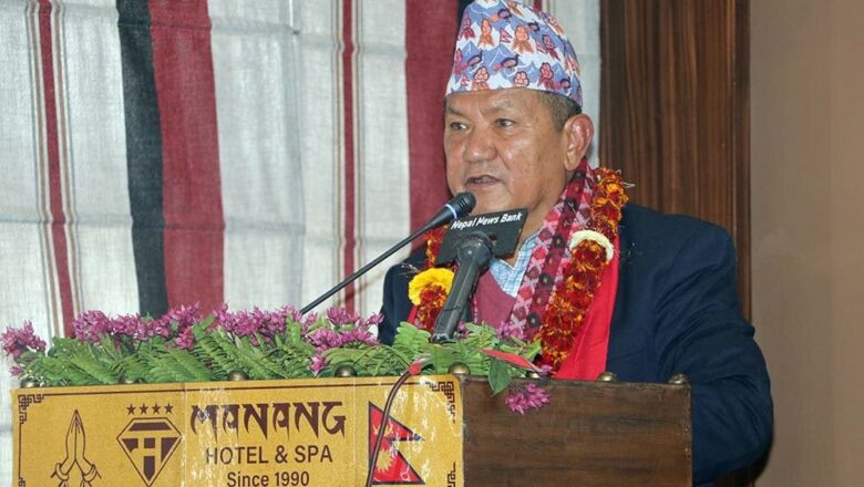 सहकारीलाई व्यवस्थित गर्न सरकारी क्रियाशील छ : मन्त्री गुरुङ