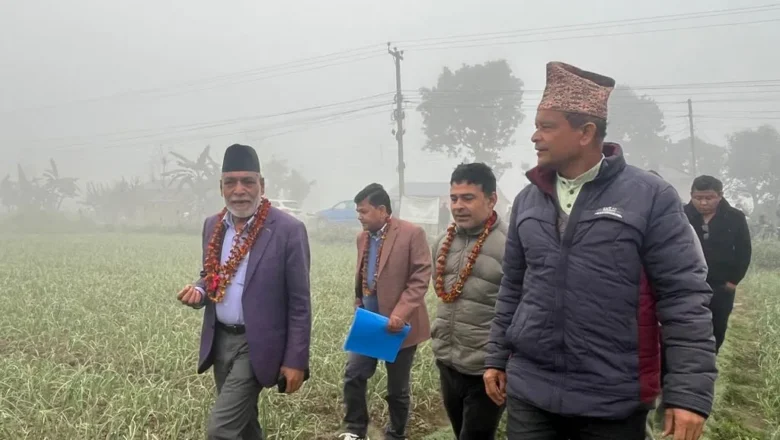 कृषि बालीमा धेरै विषादी प्रयोग नगर्न कृषिमन्त्रीको आग्रह