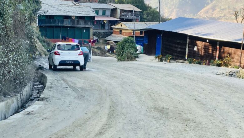 चौबिस वर्षपछि सडक स्तरोन्नति