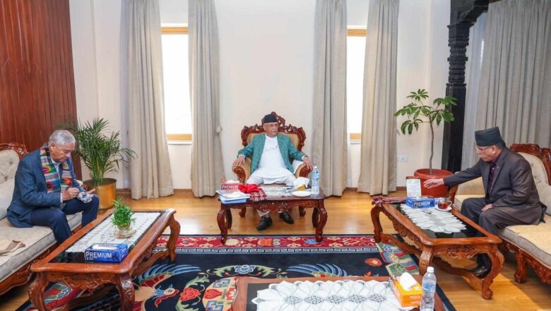 आज प्रमुख तीन दलबिच बैठक बस्ने तय