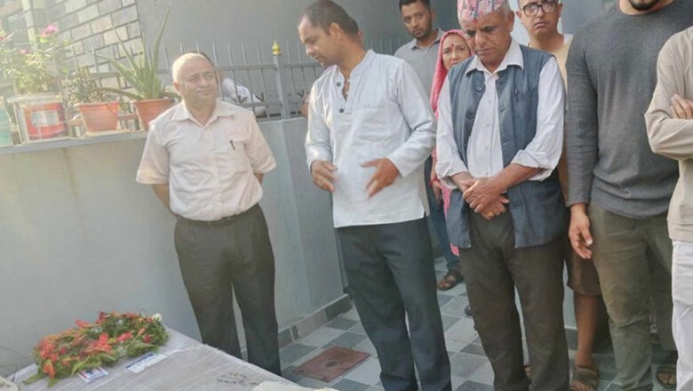 कश्मीरमा मारिएका सुदीपको शव घर ल्याइयो