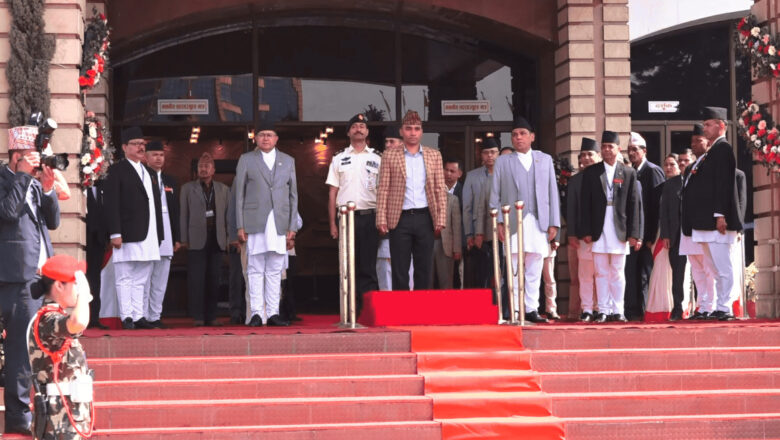 नीति तथा कार्यक्रमका लागि संसदमा पूर्वाभ्यास सम्पन्न, तयारी पूरा