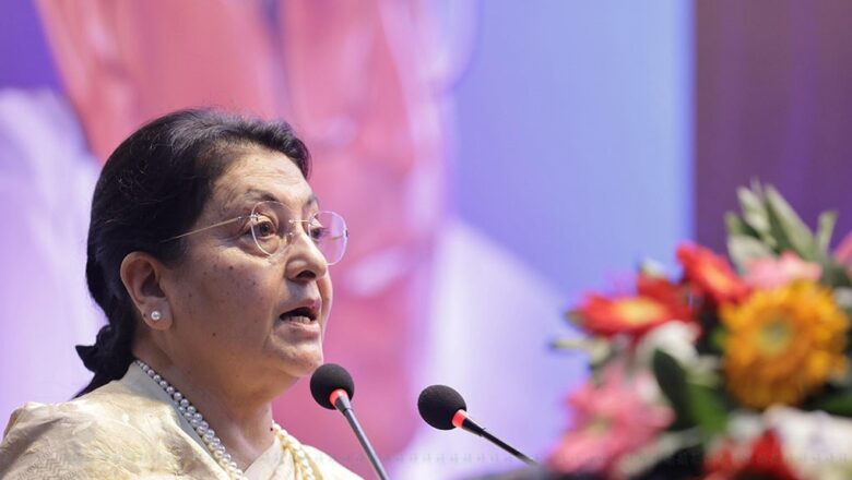 पूर्वराष्ट्रपति भण्डारीद्धारा औपचारिक राजनीतिमा फर्किएको घोषणा