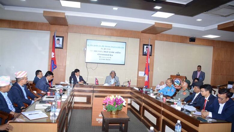 आत्महत्या, सडक दुर्घटना र विद्युतीय अपराधको जड लागुऔषध : गृहमन्त्री लेखक