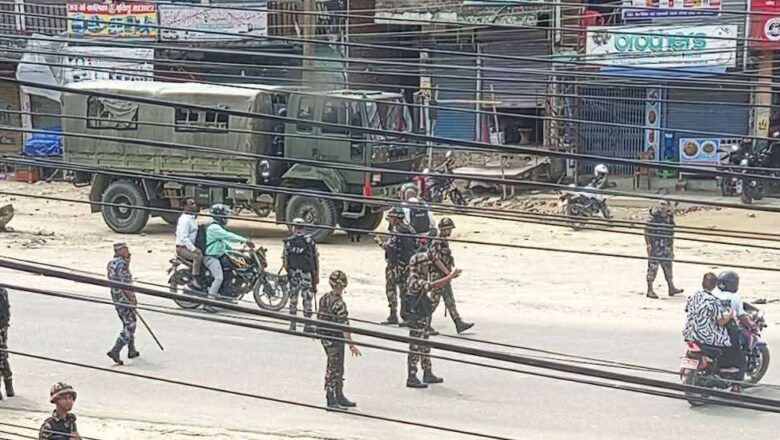 सिरहामा सुरक्षा व्यवस्था,थप सक्रिय बन्यो नेपाली सेना
