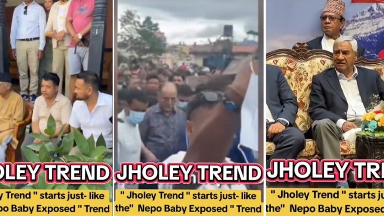 दलहरू सुध्रिने संकेत नदेखिएको भन्दै युवाले टिकटकमा थाले ‘एक्स्पोज झोले’ ट्रेन्ड