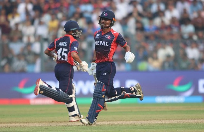 टी–२० विश्वकपः नेपाल इटालीसँग १० विकेटले पराजित