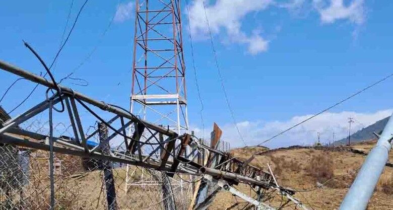 हावाहुरीले खोटाङको हलेसी एफएमको रिपिटर टावर भाँचियो, प्रशारण बन्द