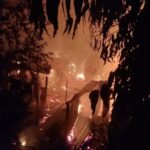 बसुन्धारामा रहेको गार्मेन्टमा आगलागी,करोडडौंको क्षति
