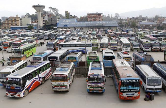 लामो दुरीका सवारी साधन काठमाडौं उपत्यकामै होल्ड,सबै नाका बन्द